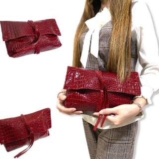 MEIMEISHOP TAS GOLDEN FLIP CROCO IMPORT TAS BATAM TERMURAH 