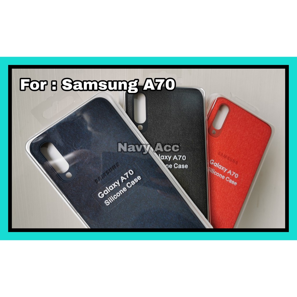 Case Samsung A70 - A50 - A30 - A20 - Silicon Case Motif Jeans