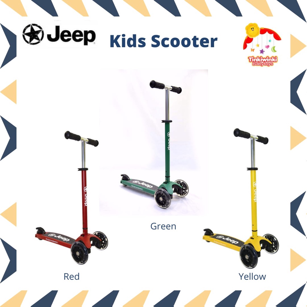 NEW JEEP Kids Scooter .