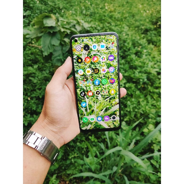 realme 8i 6/128 gb second seken bekas normal murah