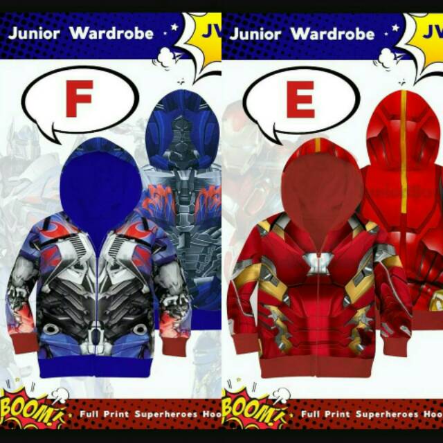 Jaket Hoodie Junior Wardrobe JW-111 KIDS Import