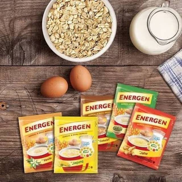 Energen cereal dan susu sachet 20gram