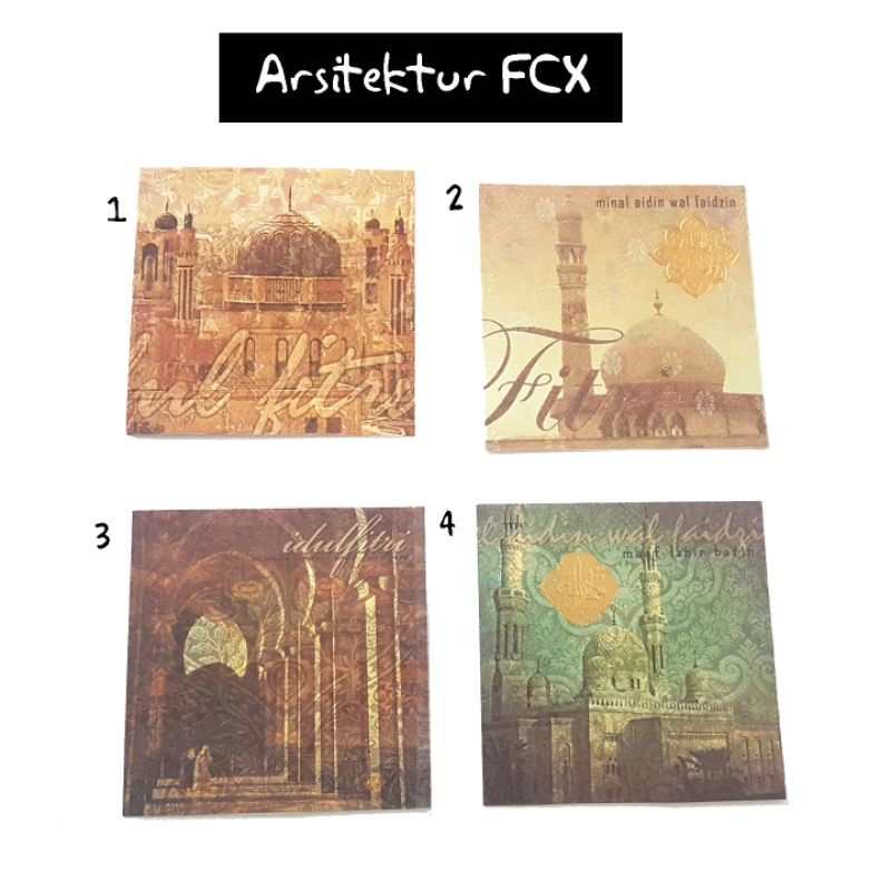 

Kartu Lebaran Arsitektur FCX