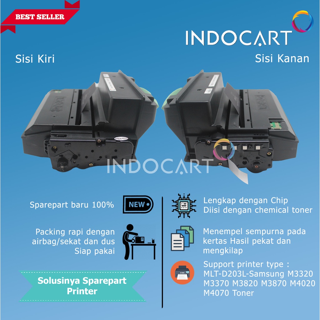 Toner Cartridge Compatible MLT-D203L-Printer Samsung M3320 M3370 M3820
