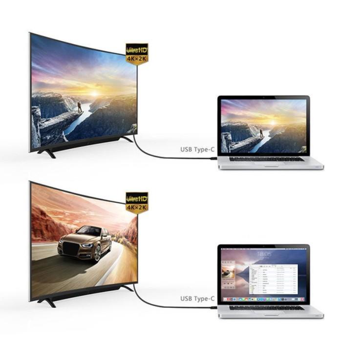 Hdmi | Kabel Hdmi To Usb Type C 2M Laptop Smartphone Hp Ke Monitor Smart Tv