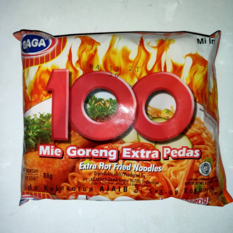 

[TERMURAH] Mie Gaga 100 Extra Pedas 88g