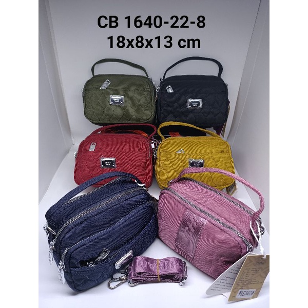 Tas Slempang 4Res ORI Chibao 1640-22-8 Canvas