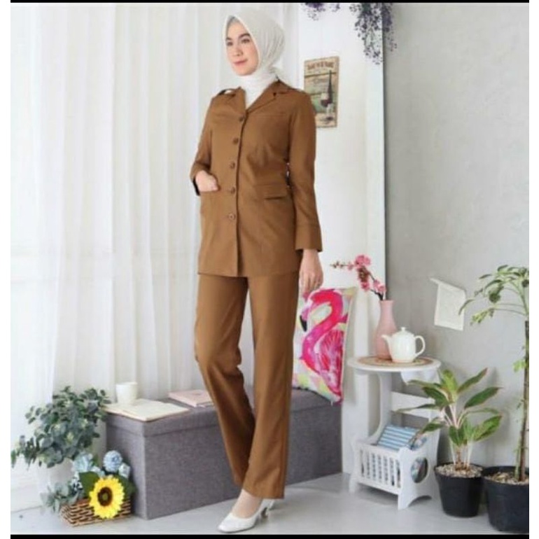 princessfa /Seragam PNS/Blazer PNS/Baju Pemda/baju pns / seragam pdh