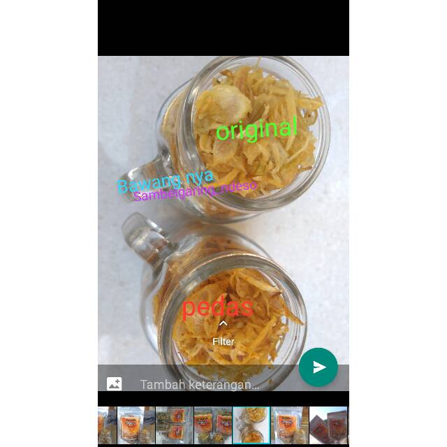 

Bawang goreng pedes gurih kriuk kriuk//sambal bawang