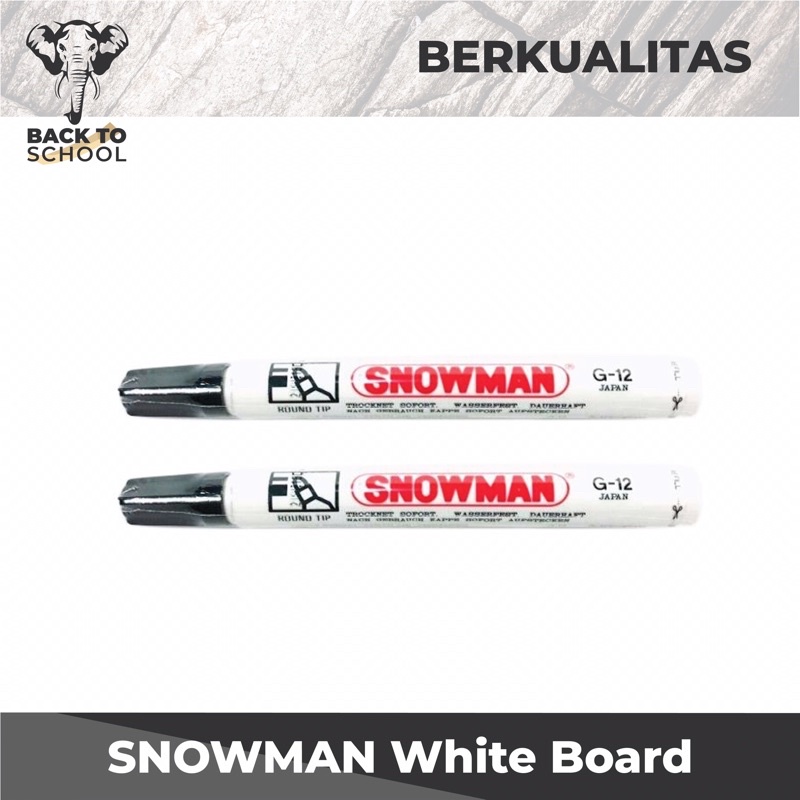 

Spidol snowman | spidol white board snowman