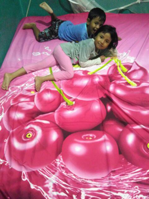 Rc Sprei Rumbai Fata  Ukuran  King 180x200cm