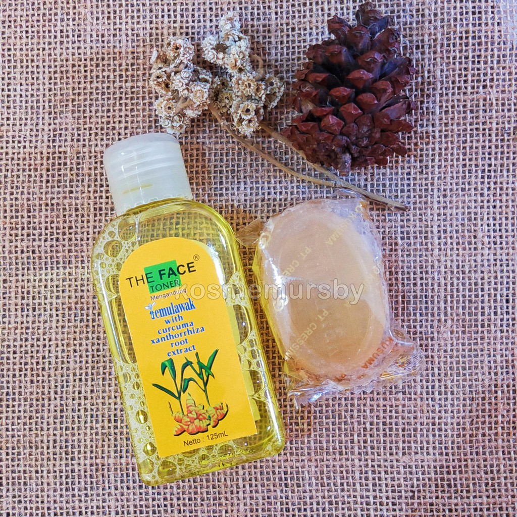 The Face Temulawak Paket Sabun + Toner