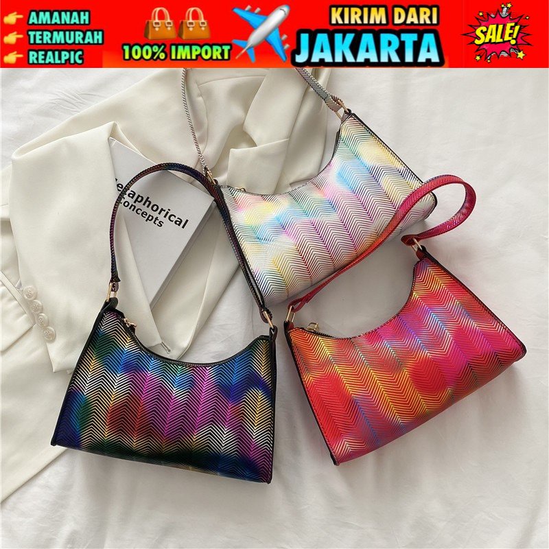 TAS WANITA 3141 - TAS SHOULDER BAG IMPORT WANITA MURAH TAS WANITA IMPORT BATAM - E1