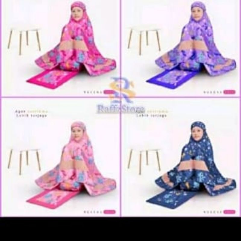 Mukenah Anak All Motif / Mukena Anak Murah Usia 0 - 8 Tahun