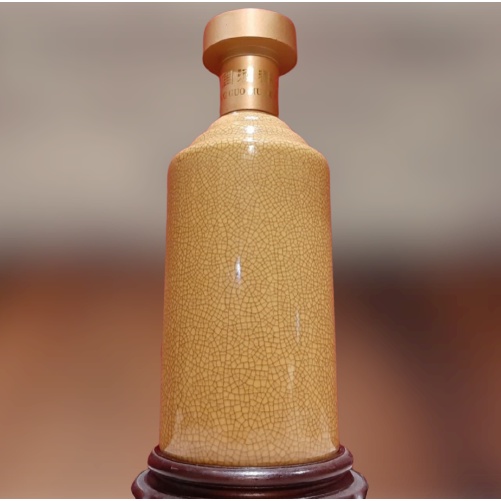 Botol Arak Motif Retak Seribu