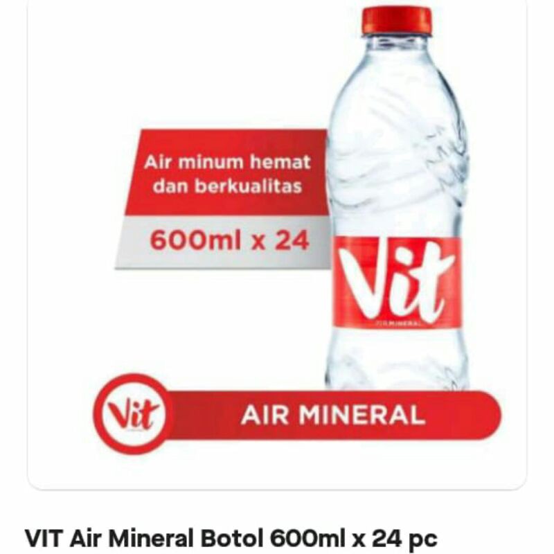 

Air mineral Vit 600ml