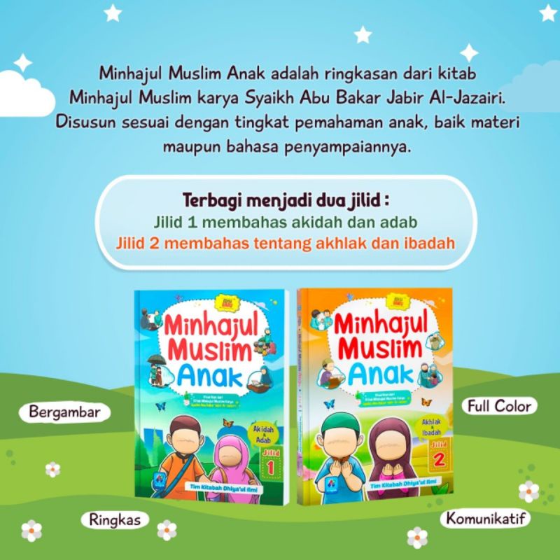 Paket Buku Minhajul Muslim Anak Buku Adab dan Akhlak Anak Sesuai Al Qur'an dan Sunnah