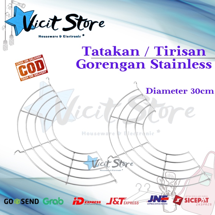 Rak Tatakan Tirisan Panci Wajan / Tirisan Tempur Panci Stainless