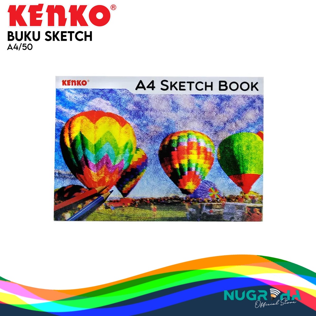 

BUKU GAMBAR / SKETCH BOOK A4 50 KENKO