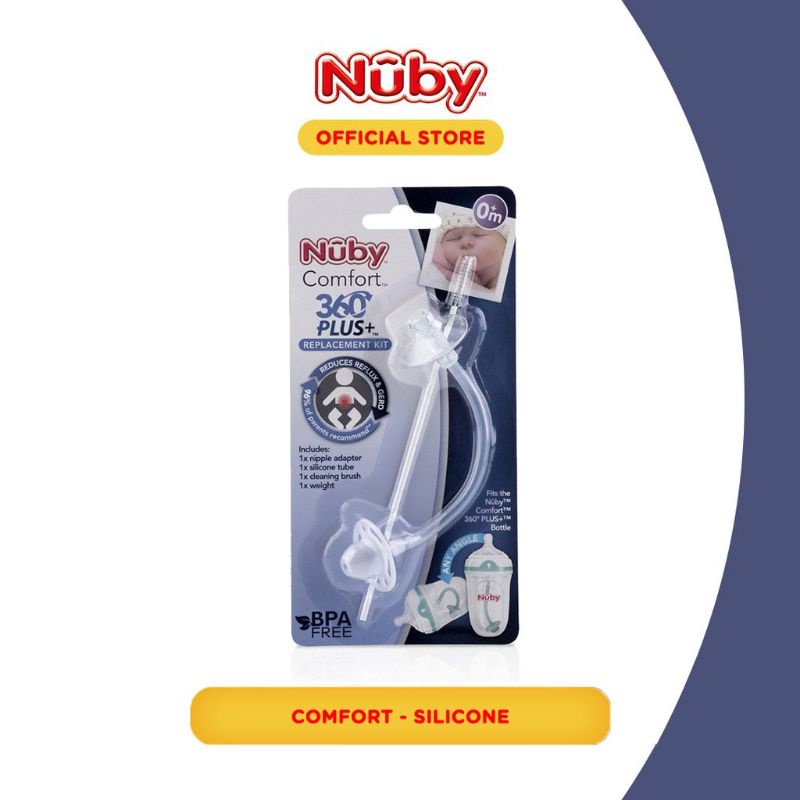 Nuby Kids Replacement Comfort Straw - Pengganti Sedotan 360