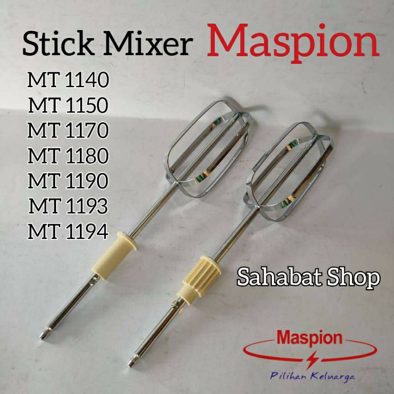 Jual Stick Pengaduk Mixer Maspion Mt Model Gear Original Indonesia Shopee Indonesia