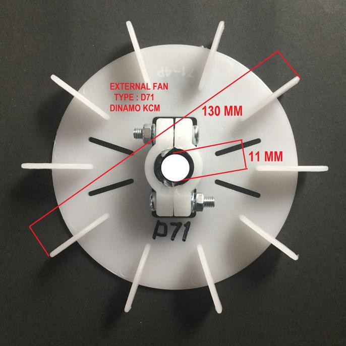JUAL MURAH kipas dinamo d71 kipas electro motor kipas motor external fan
