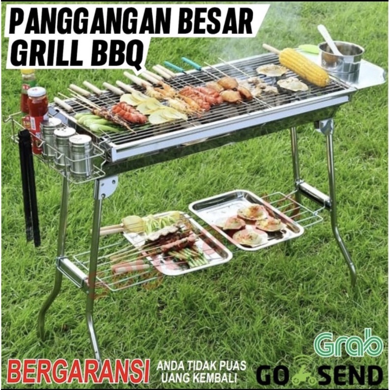 Jual Alat Panggang Besar Berdiri Barbeque Grill Tempat Bakar Bakaran ...