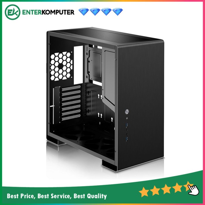 Casing Jonsbo U5 BLACK - ATX - Aluminum Case