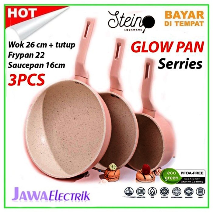 Stein Cookware Glow Pan / Paket Glowpan Stein Cookware