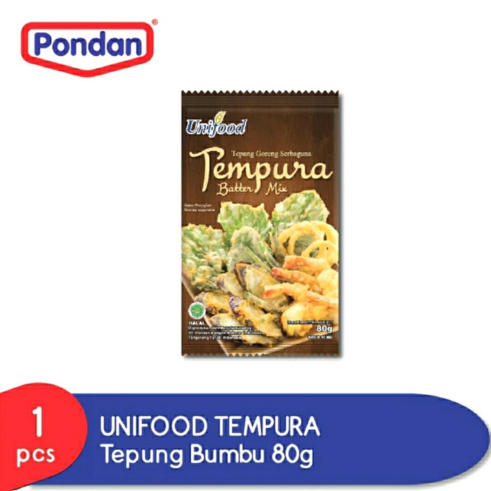 

D02D1 Pondan Tepung Tempura 80 Gr Unifood Da01D100