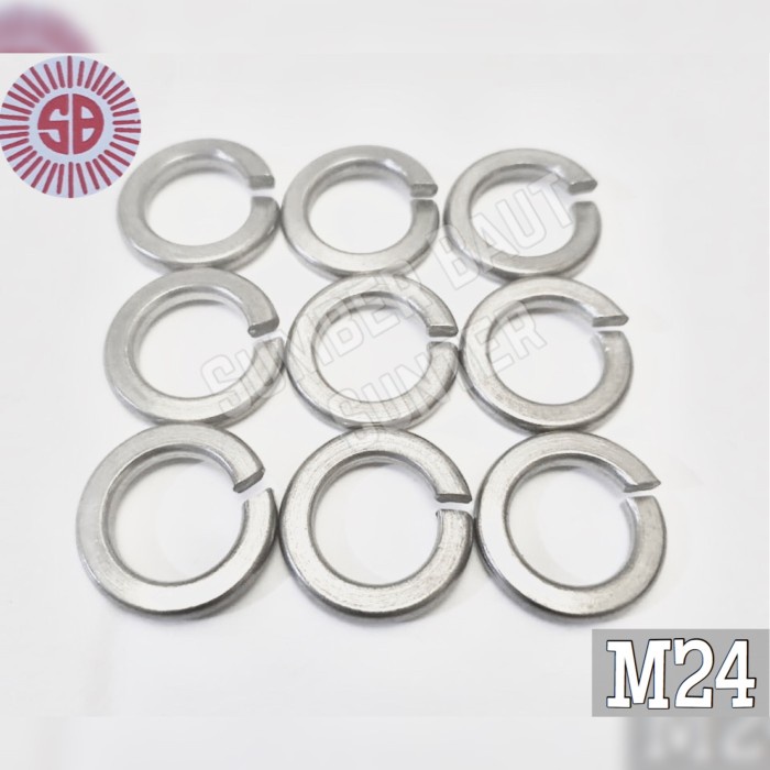 M24 Ring Per Stainless Steel 304 SS304 WL Spring Lock Washer 24mm