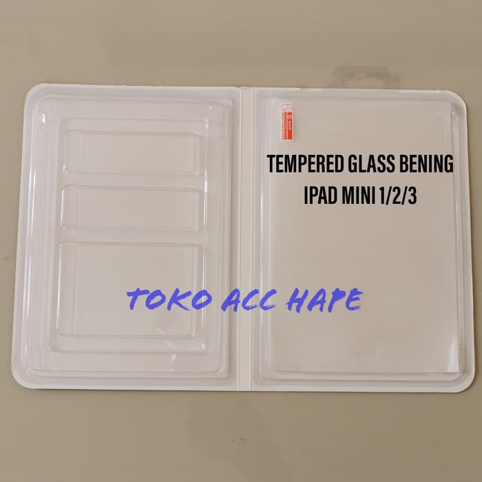 TEMPERED GLASS IPAD MINI 1/2/3 (7.9&quot;) KACA BENING/CLEAR TERMURAH