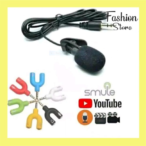 Paket youtuber vlog vlogger smule alat rekam rekaman clip on mic