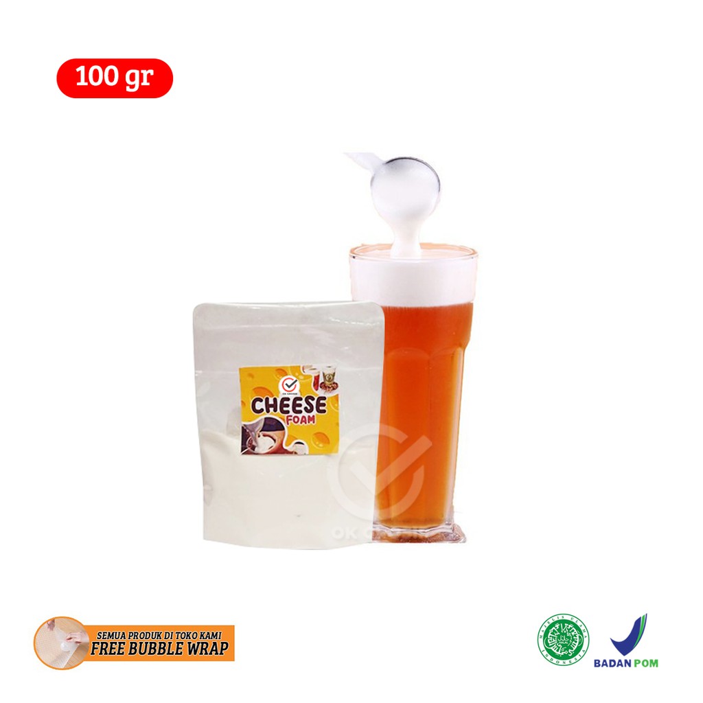 

Cheese Foam / Cheese Tea Powder / Bubuk Cheese Foam (100 gr)