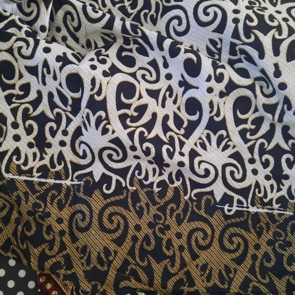 Batik Original M, L, Xl, Xxl Hem Kemeja Batik Pria Lengan Pendek Best Seller Terlengkap