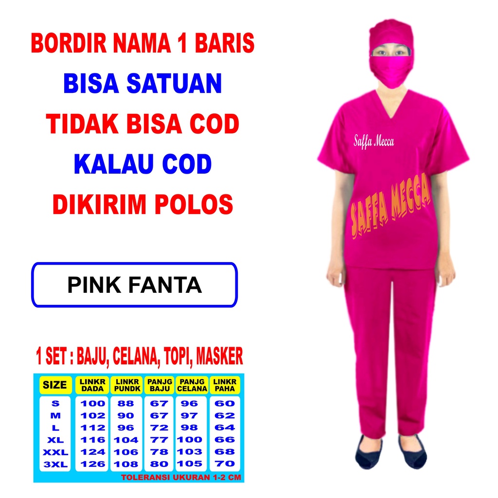 BAJU OKA BORDIR NAMA  / BORDIR NAMA  BAJU OKA / BORDIR BAJU OK / BORDIR NAMA  BAJU JAGA / TANPA COD