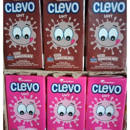 

CLEVO SUSU UHT COKELAT 115ml (1 Pak isi 6 pcs)