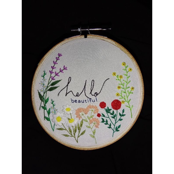 Embroidery Hoop Custom Gift Wisuda Wedding