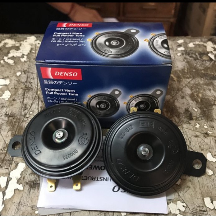 KLAKSON DENSO COMPACT DISC | KLAKSON MOBIL AVANZA | KLAKSON MOTOR DENSO