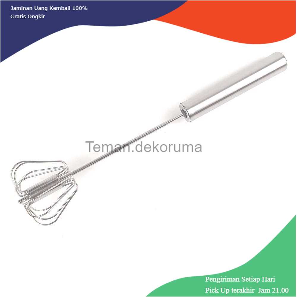 TD-DPR ZHEGW Pengaduk Adonan Makanan Whisk Mixer Semi Automatic - 1632