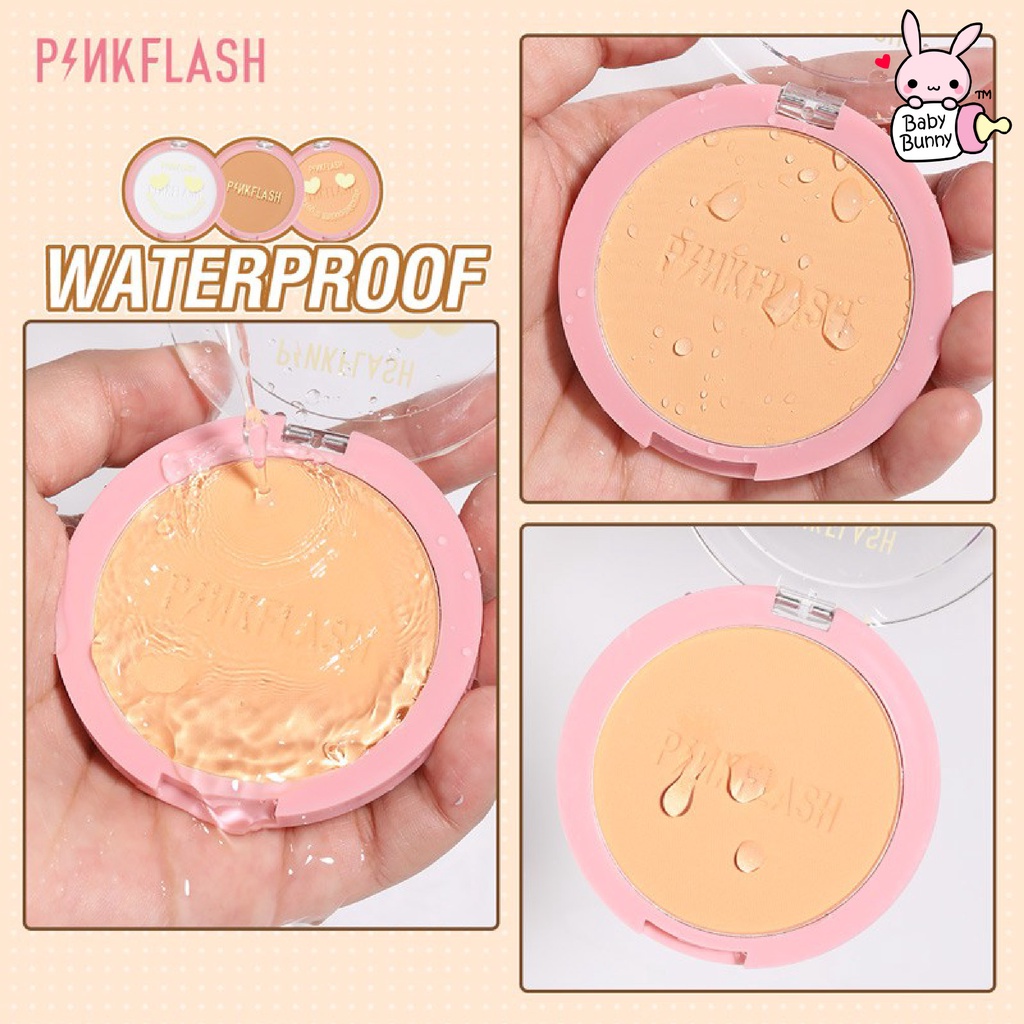 ❤ BELIA ❤ PINKFLASH Lasting Matte Pressed Powder PF-F08 (✔BPOM) PINK Flash