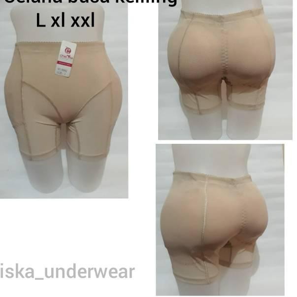 Warbyazah!!⇁ Pantat palsu pembesar bokong busa keliling / celana busa pinggul busa bokong レ