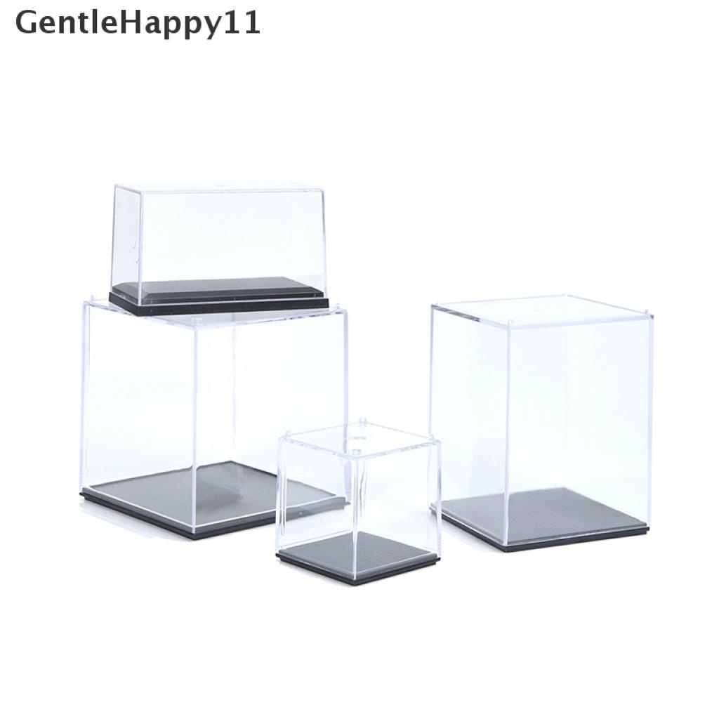 Gentlehappy Kotak Display Case Plastik Akrilik Bening Perlindungan Tahan Debu Untuk Model Figure
