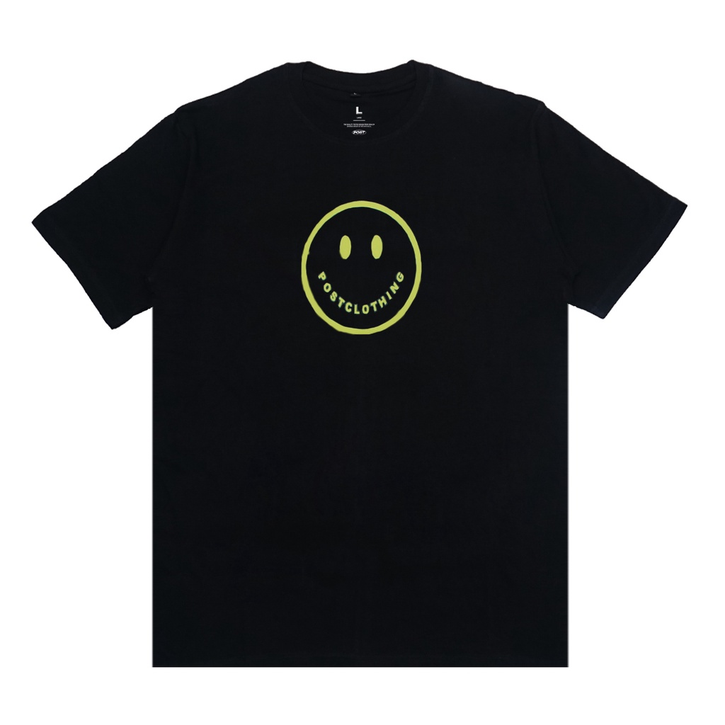 POST Smile Black Tshirt Unisex