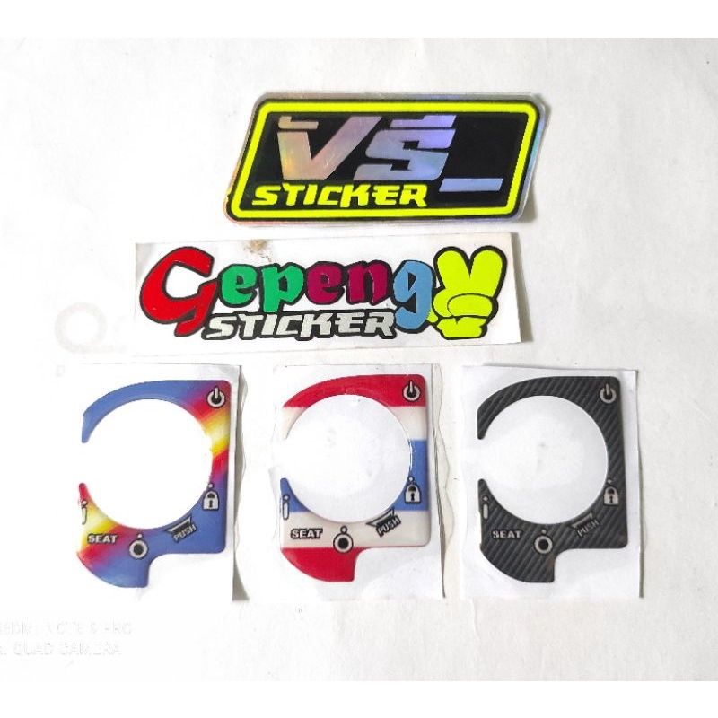 TIMBUL EMBLEM KUNCI KONTAK MOTOR HONDA VARIO 150 Scoopy keyless Vario 150 2018 2019 2020 murah-1