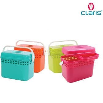 Claris 0574 Kotak Fancy Box Piknik Serbaguna Plastik Storage Keranjang Penyimpanan