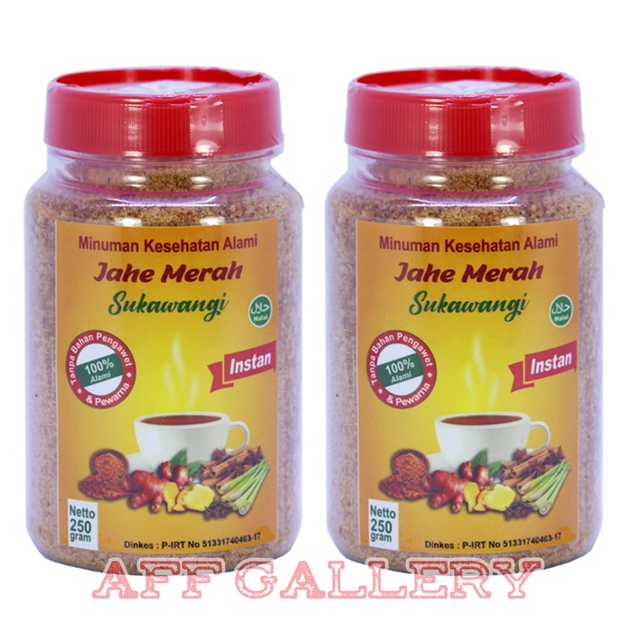 

Jahe Merah Sukawangi 250 gr Minuman Jahe Merah Sukawangi