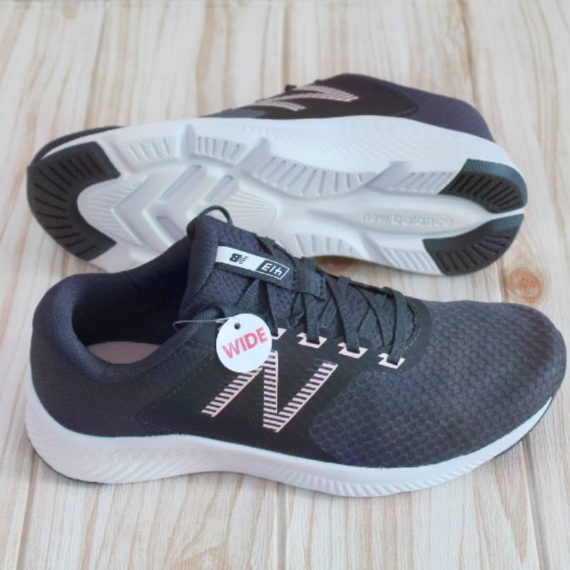 Sneakers NB W413LK1 Grey Black Pink women