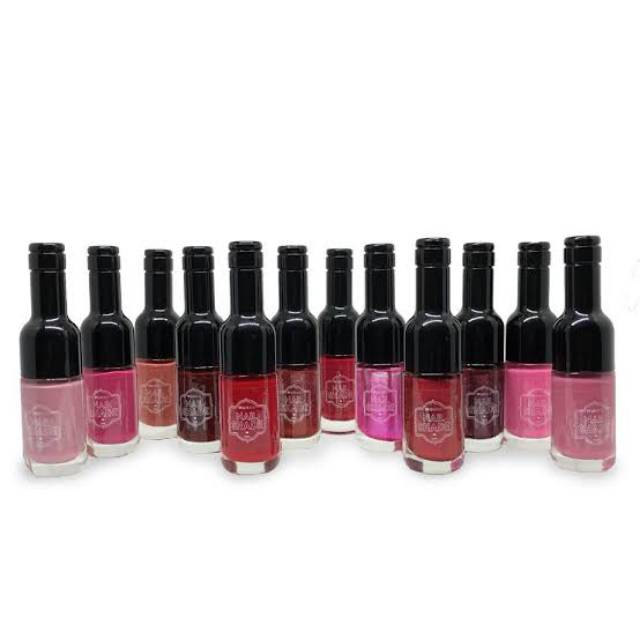 Kutek jumbo wine mukka nail polish mukka jumbo wine kuteks cat kuku