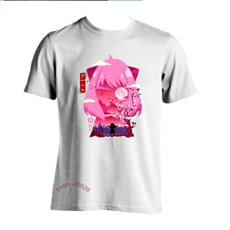 Baju Kaos Anime Spy x Family ANYA FORGER 3 print DTF